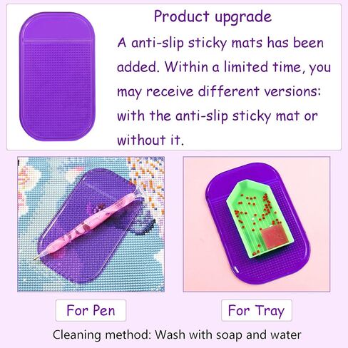 30pcs صواني تخزين فن الماس مع أغطية الماس مربع تخزين اللوحات مع ملصقات كاملة اللون الملحقات اللوحة الماس مربع منظم للفنون in Kuwait