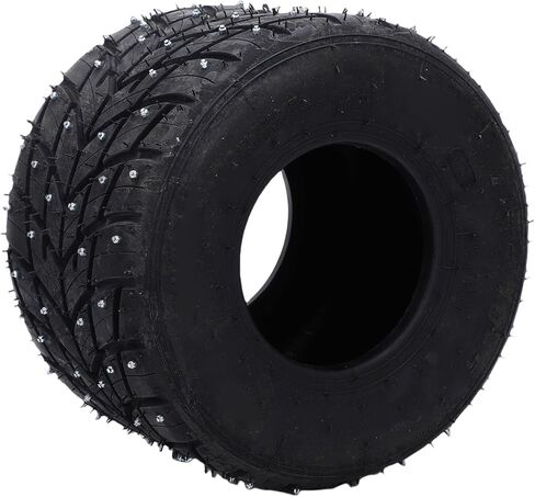 إطار 11x7.10-5، إطار ثلجي مطاطي مضاد للانزلاق بدون أنبوبة من Go Kart مع مسامير مضادة للانزلاق لدراجات الانجراف وعربات الذهاب in Kuwait