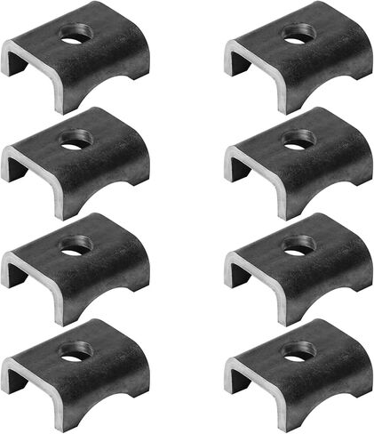 8 Pack Trailer Axle Spring Perch Seats for 1-3/4" or 1.75" Tube, Leaf Spring Saddle Mount Fits 2K Axle in Saudi Arabia