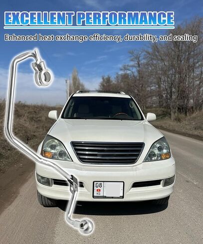 خط تبريد الزيت متوافق مع محرك Toyota Sienna Highlander RAV4 Camry Avalon Venza 3.5L 2009-2018، استبدل 15772-31030 90430-16016 90430-16017 in Kuwait