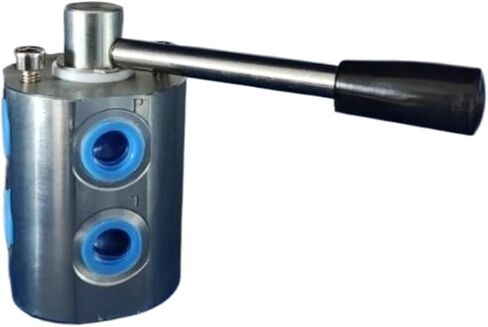 1 قطعة الهيدروليكية 6 طريقة صمام تحويل الكربون الصلب الجسم DF6-G1/2" in Kuwait