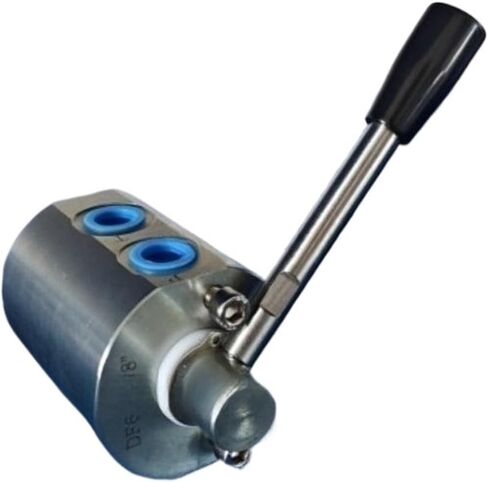 1 قطعة الهيدروليكية 6 طريقة صمام تحويل الكربون الصلب الجسم DF6-G1/2" in Kuwait