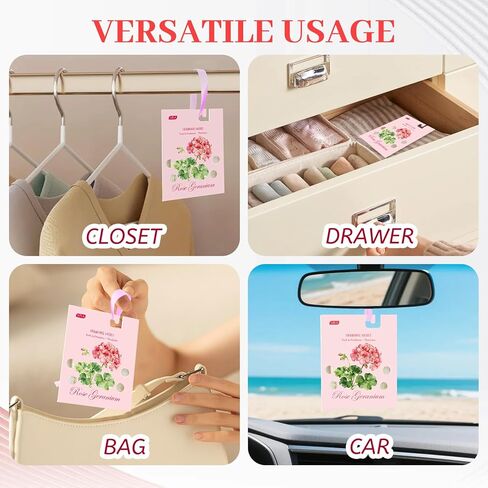 13 عبوة من أكياس معطرة برائحة إبرة الراعي من MR.A، أكياس أكياس عطرية للأدراج والخزائن، معطرات هواء للسيارة والمنزل، معطرات أدراج خزانة الملابس ومزيل الروائح الكريهة in Kuwait