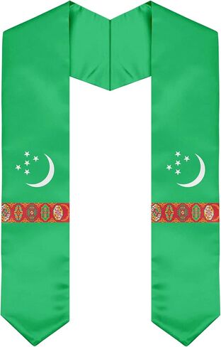 العلم الوطني التخرج وشاح سرق الدراسة في الخارج طلاب التخرج شكل V سرق 72 بوصة طويلة in Kuwait