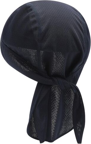 ZLYC العرق فتل دو الخرق قبعة الجمجمة للرجال النساء رقيقة الندى خرقة باندانا خوذة ركوب الدراجات بطانة قبعة صغيرة in Kuwait