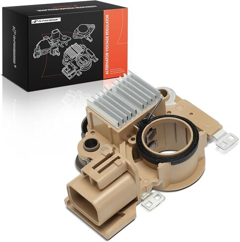 منظم جهد المولد A-Premium متوافق مع Mazda 323 1990-1994 1.6L، 626 1993-2000 2002، Miata 1990-1997، MX-3 1992-1996، MX-6 1993-1997، Protege 1990-1996، RX-7 1993-1995، دائرة كهربائية 14 فولت in Kuwait