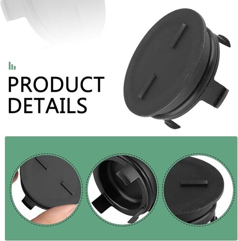 Cylinder Head Cam Plug with Seal, Auto Cam Plug Cap Replaces OEM# 12513-P72-003, Car Camshaft Seals Compatible with Civic CR-V Fit HR-V Insight CR-Z Acura Integra in Saudi Arabia