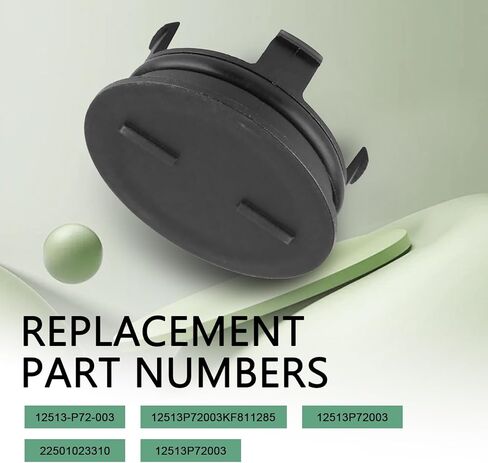 Cylinder Head Cam Plug with Seal, Auto Cam Plug Cap Replaces OEM# 12513-P72-003, Car Camshaft Seals Compatible with Civic CR-V Fit HR-V Insight CR-Z Acura Integra in Saudi Arabia