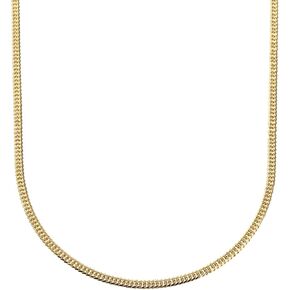 FAIRY CULLET 18k Solid Gold Necklace, 18k Yellow Gold Kihei Chain with Japan Mint Mark 19.6 inches 10g Gold Necklace Jewelry for Woman and Men in Saudi Arabia