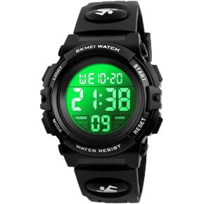 SKMEI Kids Watches,Digital Sports Watch with Waterproof LED Luminous Alarm Stopwatch for Boys in Kuwait