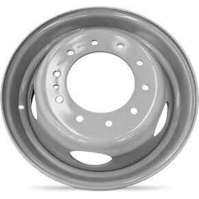 لـ 2005-2025 Ford F-550 19.5 بوصة حافة فولاذية رمادية مطلية بالمسحوق - استبدال مباشر من OEM - عجلة شاحنة جاهزة للطريق in Saudi Arabia