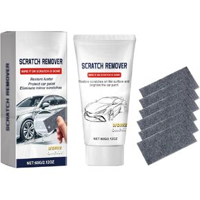 New Nano Sparkle Cloth Car Scratch 2026 Upgrade Remover Kit for Deep Scratch Repair, Magic Wipes Cleaning Cloth Car Scratch Repair Paste, Universal Fit in Kuwait