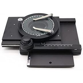 Microscope Accessories X-Y-Z Fine-Tuning Working Stage Rotatable Microscope Universal Platform with Scale X-Y-Z Movement Stage for PCB Inspection in Kuwait