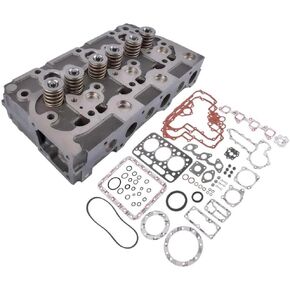 AP02 D1402 رأس الأسطوانة ومجموعة حشية كاملة متوافقة مع KH91 L2550DT L2550F 643 Zennoh L2202 يناسب أجزاء المحرك 1552103044 15521 03040 in Kuwait