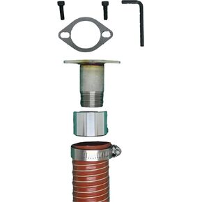 for WGen11500TFc Generator 1-1/2" by 4' Long Silicone tubing Exhaust Extension in Kuwait