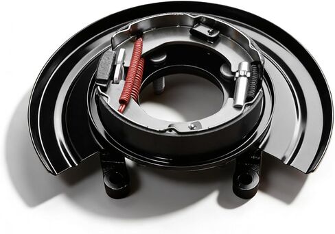 926-273 Parking Brake Assembly Compatible with Ford F250 F350 Super Duty 2005-2012, F250 F350 2005-2009, F450 F550 Super Duty 2011-2012, Rear Driver Side, Replaces # 5C3Z2210AA, 5C3Z2210AB in Kuwait