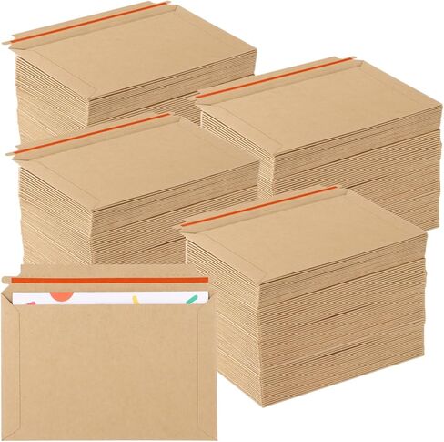 500 PCS 6.5 × 4.5 بوصة ختم ذاتي البريد الإلكترونيات الصلبة ، مراسلات الصور الصلبة البيضاء ، مظاريف كرتون ختم صلبة في البريد الصارم للصور ، المستند ، القرص المضغوط ، العملات المعدنية ، الطوابع (500) in Saudi Arabia