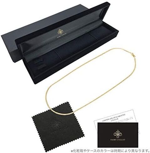 FAIRY CULLET 18k Solid Gold Necklace, 18k Yellow Gold Kihei Chain with Japan Mint Mark 19.6 inches 10g Gold Necklace Jewelry for Woman and Men in Saudi Arabia