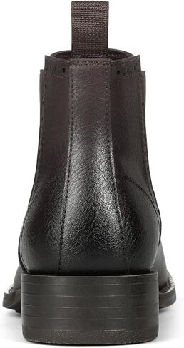Men's Western Chelsea Cowboy Boots Square Toe Slip On Ankle Boots for Men Casual Botas Vaqueras Para Hombre Retro Stylish Daily Wear in Saudi Arabia