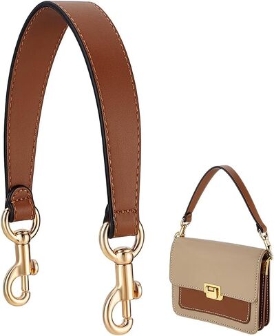 PH Pandahall 15 بوصة حزام محفظة قصيرة ، 1.1 بوصة واسعة حقيقية حقيقية حقيبة حقيبة سود in Kuwait