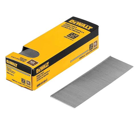 DEWALT 1.5 in. 18 Gauge Brad Nails (2, 500 PK) (DBN18150-2) in Kuwait