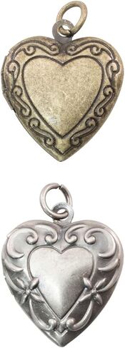 Advantus Ornate Hearts Tim Holtz Assemblage Lockets (2 Per Pack), Multicolor in Saudi Arabia