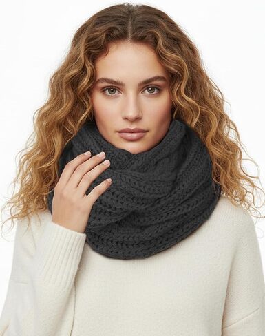 Winter Sarf for Womens, Solid Warm Scarves for Womens Lightweight, Long Shawls Wraps Pure Color for Cold Wintertime in Saudi Arabia