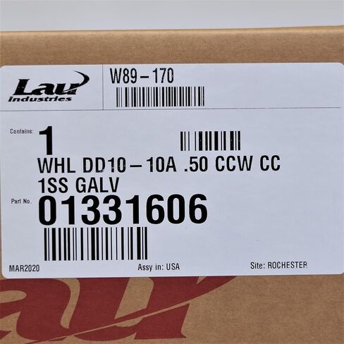 LAU (1) 01331606, Wheel, DD10-10 x 1/2" CCW, Concave FACTORY NEW! in Saudi Arabia