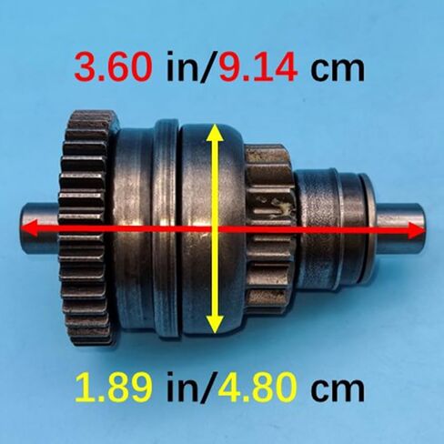 Starter Drive for Polaris 3083647 3085394 3087030 3089255 3090034 400L ATP 330 500 Pro 500 Big Boss 250 300 350 400L 500 Hawkeye 400 Magnum 325 330 425 500 Ranger 400 500 XP 700 Sport 400L Z1264 in Saudi Arabia