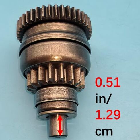 Starter Drive for Polaris 3083647 3085394 3087030 3089255 3090034 400L ATP 330 500 Pro 500 Big Boss 250 300 350 400L 500 Hawkeye 400 Magnum 325 330 425 500 Ranger 400 500 XP 700 Sport 400L Z1264 in Saudi Arabia