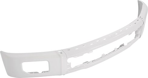 Front Bumper Face Bar Compatible with 2015-2017 Ford F-150 Replacement for FO1002424 FL3Z17757FPTM W/Fog Light Holes W/O Side Cover Holes 3-Piece Steel Powder Coated Black in Saudi Arabia