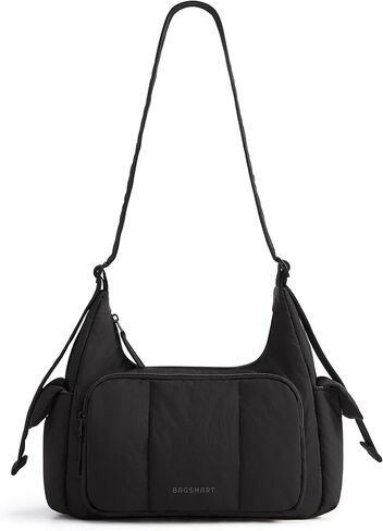 BAGSMART Crossbody Bags for Women, Small Puffer Purses for Women Daily/Travel, 6L Cute Fluffy Hobo Bag with Adjustable Strap in Kuwait