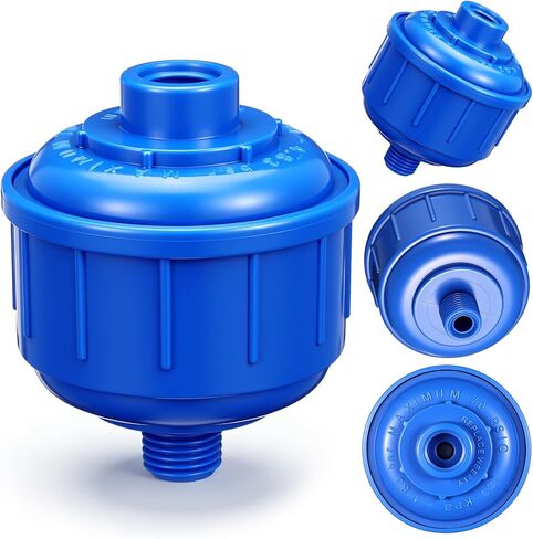 4 Pieces Disposable Mini Air Water Filters Disposable Spray Gun Filter Whirlwind Air Line Filter High Flow Guns Filters, Only Standard 1/4 Inch Threads, for Most Spray Guns and Air Tools in Saudi Arabia