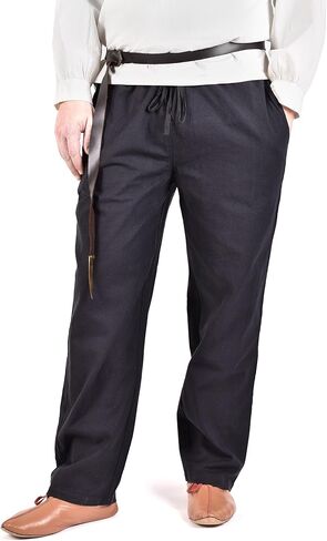 Battle-Merchant Medieval Pants Hagen - سراويل الفايكنج، سراويل عصر النهضة وLARP التنكرية للرجال in Kuwait