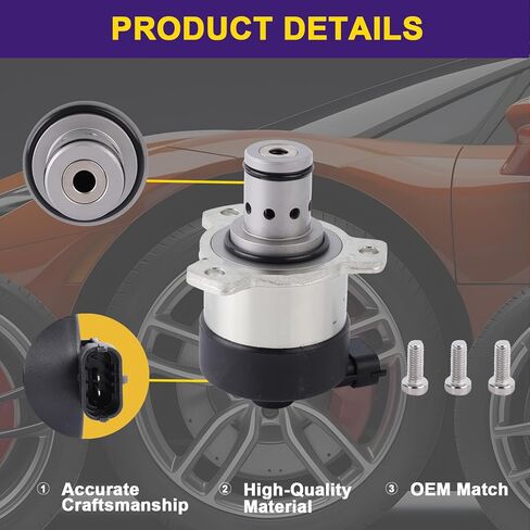 A0000900069 Valve Regulator Fuel Pump Metering Unit Quantity Control Compatible with 2007-2022 Freightliner Cascadia Colornado Western Star DDE Detroit DD13 DD15 DD16 Diesel Engines Replace 0000900069 in Saudi Arabia
