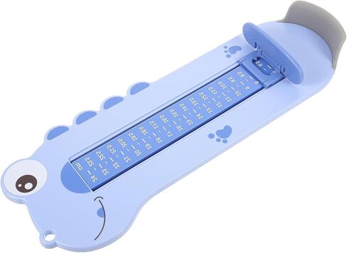 VANZACK Foot Measuring Device Shoe Size Measurer Shoe Sizer Blue Foot Gauge for Boys and Home Use in Saudi Arabia