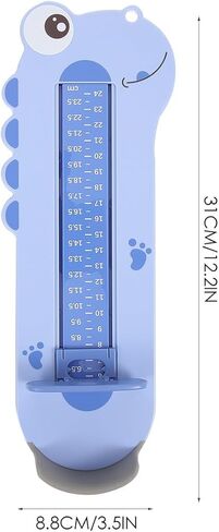 VANZACK Foot Measuring Device Shoe Size Measurer Shoe Sizer Blue Foot Gauge for Boys and Home Use in Saudi Arabia
