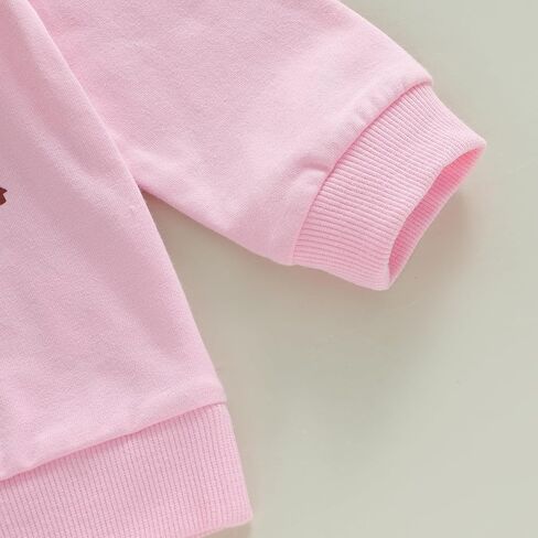 Canis Family مطابقة الأم وأنا عيد الحب البلوز كيوبيد ماما صغير الحب القلب Coquette القوس Crewneck البلوز العلوي in Saudi Arabia