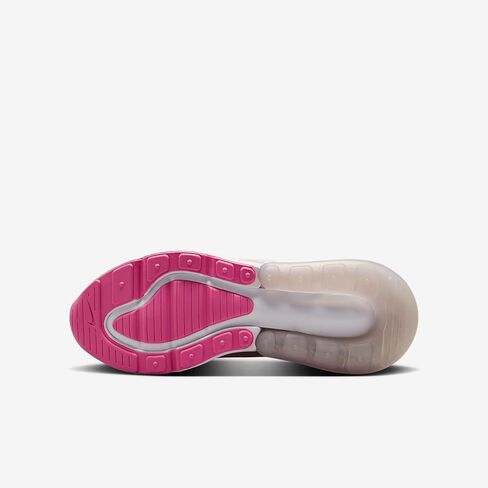 Nike Air Max 270 Big Kids' Shoes (IB4435-663, Pink Foam/College Grey/Platinum Violet/Summit White) Size 6.5 in Saudi Arabia