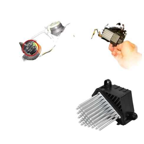 Final Stage Heater Resistor Blower Motor Resistor FSU Aftermarket 64116923204 Compatible with 3 Series 5 Series X3 X5 E46 E39 E83 E53 in Kuwait