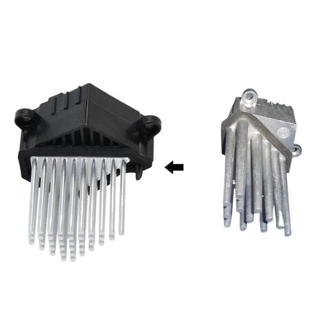 Final Stage Heater Resistor Blower Motor Resistor FSU Aftermarket 64116923204 Compatible with 3 Series 5 Series X3 X5 E46 E39 E83 E53 in Kuwait