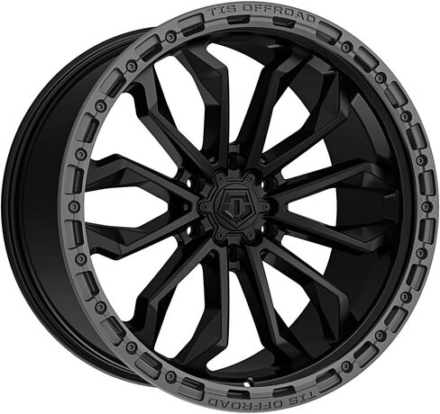 TIS OFF ROAD 556BA 17X9, ET +00, PCD 6X135, CB 87.1-SATIN أسود مع حلقة خرز من الساتان المصبوب، 556BA-7906300 in Kuwait