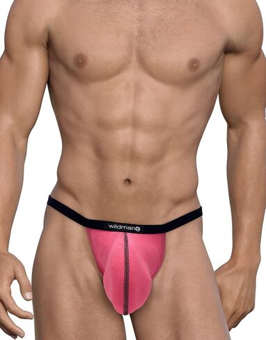 Wildmant مشروط مايكرو ثونغ بيج بوي الحقيبة الوردي in Kuwait