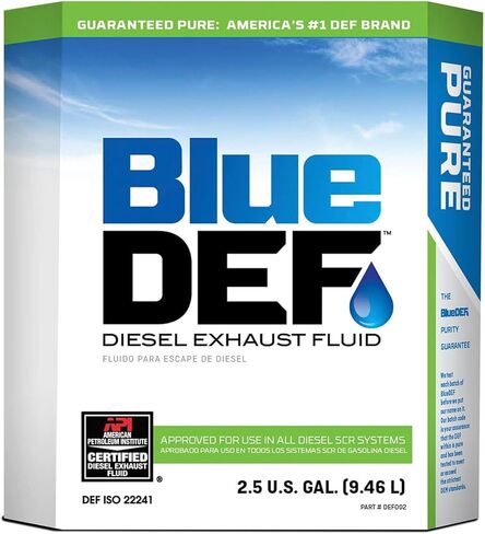 BlueDEF DEF Fluid Pallet - Premium Blue DEF Fluid 40 Cases Diesel Exhaust Fluid 2.5 Gallon Case - Pack of 40 Jugs and 1 Pack of DEF Hero Heavy Duty Wipes in Saudi Arabia