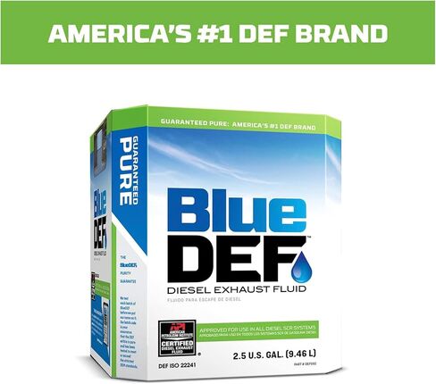 BlueDEF DEF Fluid Pallet - Premium Blue DEF Fluid 40 Cases Diesel Exhaust Fluid 2.5 Gallon Case - Pack of 40 Jugs and 1 Pack of DEF Hero Heavy Duty Wipes in Saudi Arabia