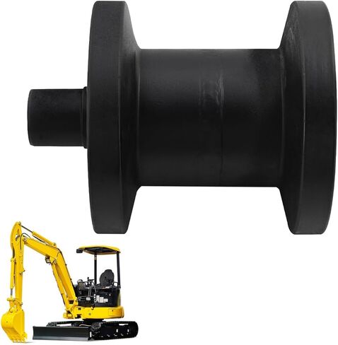 20T-30-00060 الأسطوانة العلوية المتوافقة مع حفارات كوماتسو PC30-7 PC40-7 PC50UU-2 PC60-6 PC75UU-2 بكرة المسار العلوية السوداء شديدة التحمل in Saudi Arabia