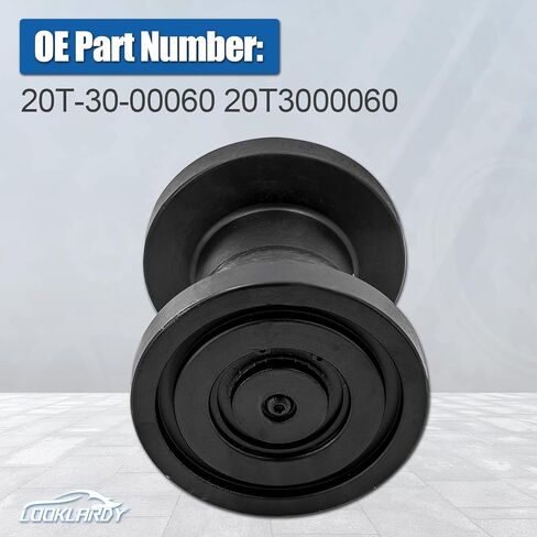 20T-30-00060 الأسطوانة العلوية المتوافقة مع حفارات كوماتسو PC30-7 PC40-7 PC50UU-2 PC60-6 PC75UU-2 بكرة المسار العلوية السوداء شديدة التحمل in Saudi Arabia
