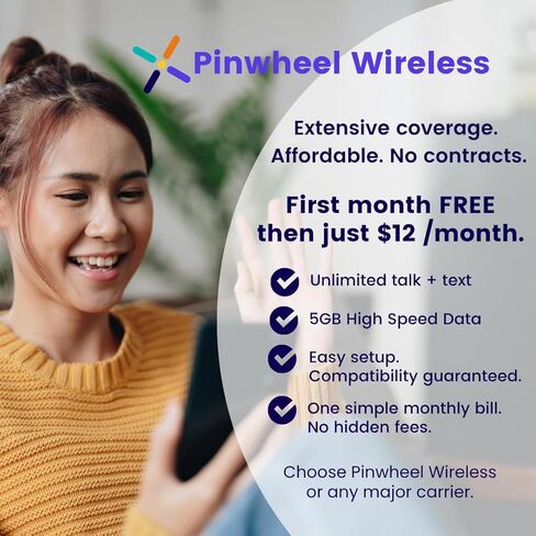 هاتف Pinwheel Plus 3 الذكي للأطفال (من سن 8 إلى 18 عامًا) مع نظام إدارة الوالدين | أكثر من 900 تطبيق تم فحصه مع تقييمات سلامة الأطفال | لا توجد وسائل التواصل الاجتماعي أو متصفح الويب | مفتوح لأي حامل خلية in Saudi Arabia