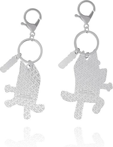 Bingo and Bluey Backpack Keychain Charm 2-Pack Official License, Enamel-Plated Bluey Bag Charms, in Saudi Arabia