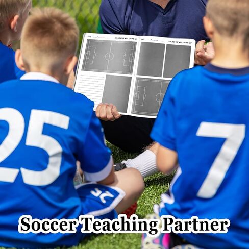 Chiazllta The Playbook Journal Soccer Notebook للمدربين واللاعبين 7 × 10 بوصة تدريب كرة القدم على تدريب Notepad التدريب على دفتر تدريبي للتكتيكات الممارسة التكتيكية المدربين واللاعبين هدايا in Kuwait